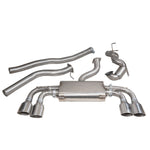 VW Golf R Mk7 Turbo Back Sports Exhaust - VW50b