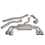 VW Golf R Mk7 Turbo Back Sports Exhaust - VW50d