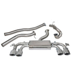 VW Golf R Mk7 Turbo Back Sports Exhaust - VW70d