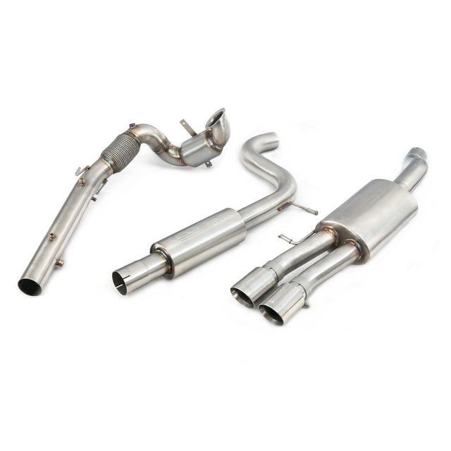 Ligne d'Echappement "Turboback" pour VW Polo GTI (AW) MK6 2.0 TSI (19-21)