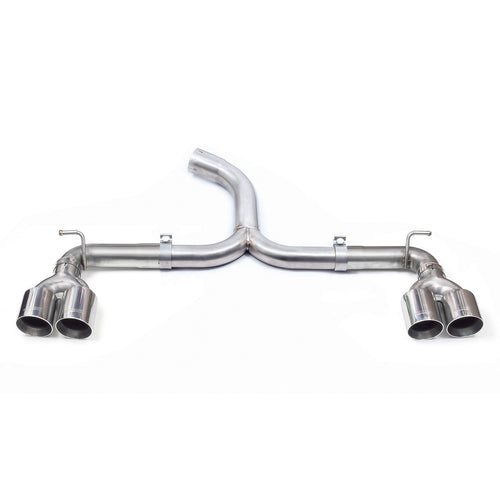 VW Golf GTI Mk7 Quad Exit (4 Tips) Axle Back Performance Exhaust by Cobra Spott