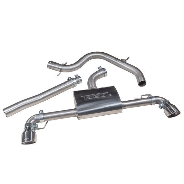 VW Golf GT TDI MK6 Sports Exhaust - Dual Exit Conversion