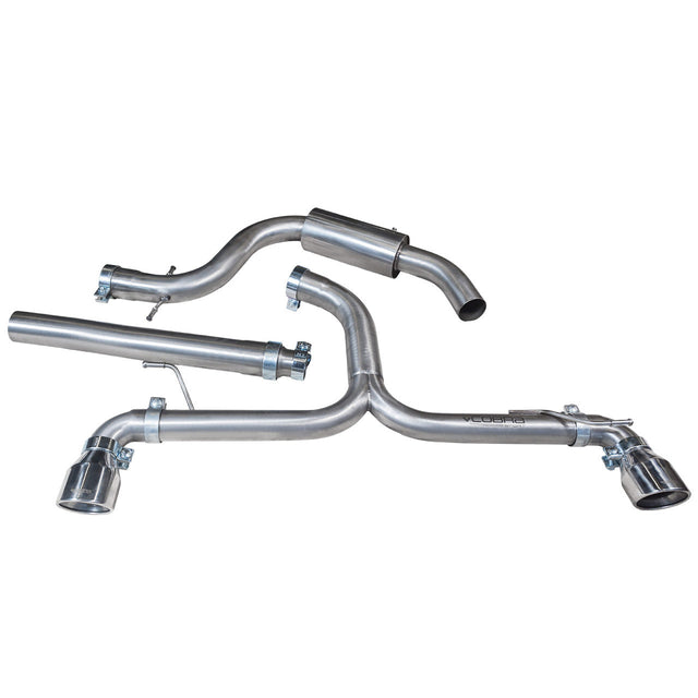 VW Golf GT TDI MK6 Sports Exhaust - Venom Dual Exit Conversion