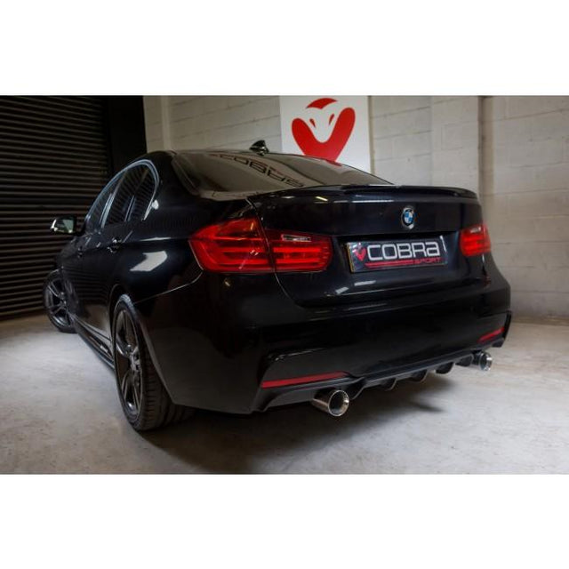 BMW 320D F30 Saloon Dual Exit 340i Cobra Sport Exhaust Conversion