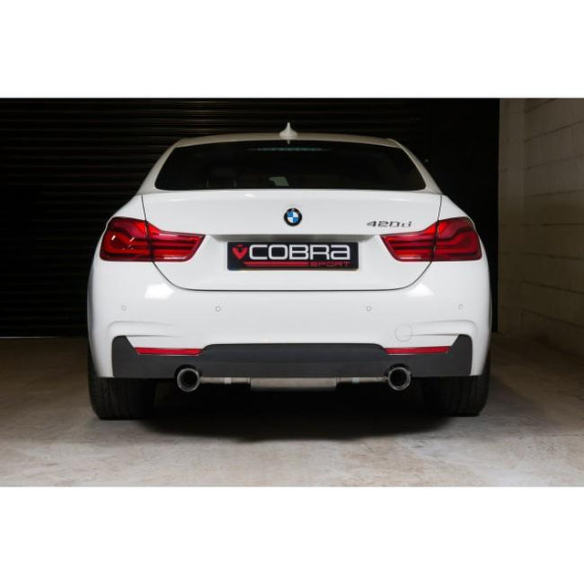 BMW 420D Gran Coupe 2015> (F36 & F36 LCI) Dual Exit Cobra Exhaust