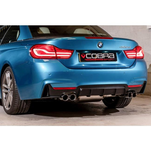 BMW 420D Quad Exit Performance Exhaust