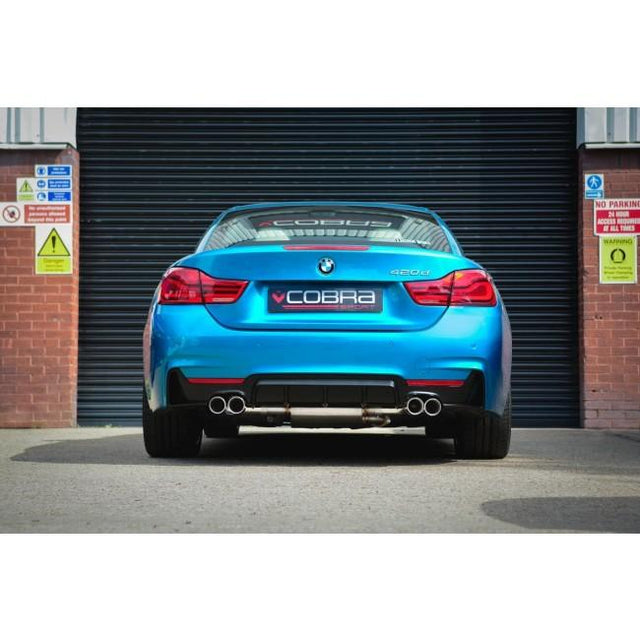BMW 420D Quad Exit Performance Exhaust