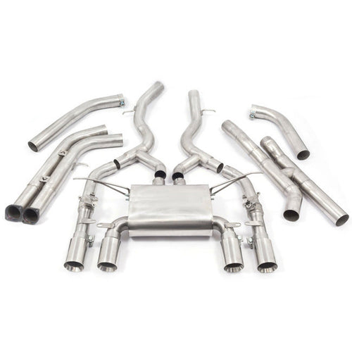 BMW M3 (F80) Primary Cat Back Valved Cobra Sport Exhaust - BM104
