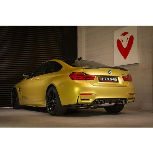 BMW M4 (F82) Primary Cat Back Valved Cobra Sport Exhaust