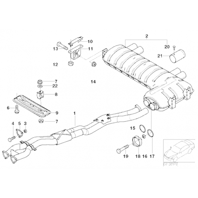 Exhaust Component Diagram