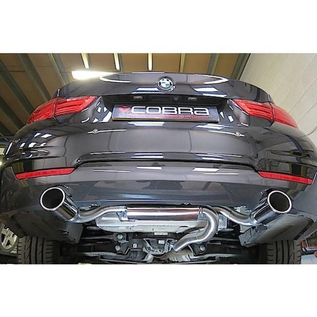 BMW 320D F30 Saloon Dual Exit 340i Cobra Sport Exhaust Conversion