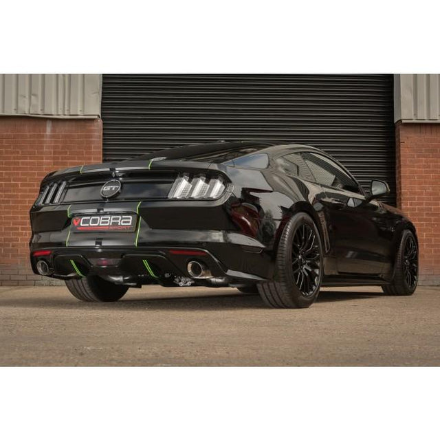 Ligne d'Echappement "Axleback" 2.5" Venom pour Ford Mustang 2.3 EcoBoost Convertible (2015-18)