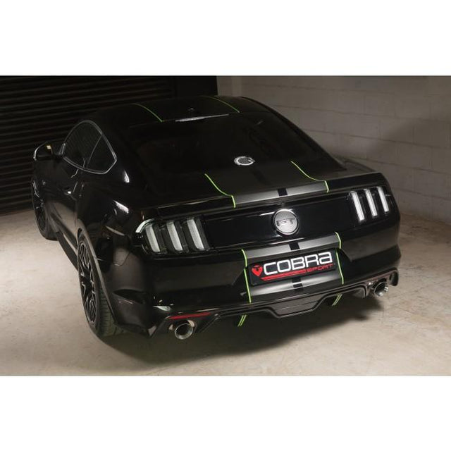 Ford Mustang GT V8 Rear Axle Back Exhaust by Cobra Sport