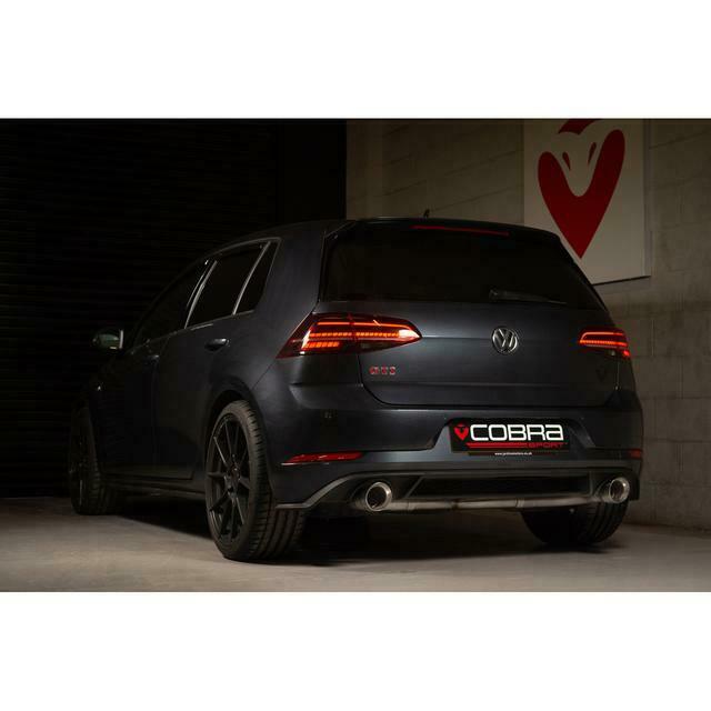 Silencieux d'Echappement "Axleback" Race pour VW Golf GTI (MK7.5) 2.0 TSI (5G) (17-20)