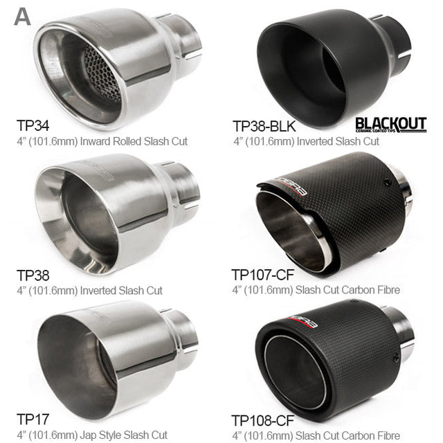 Ligne d'Echappement "Catback" 3" avec Valve pour Ford Mustang 5.0 V8 GT (2018>) Facelift