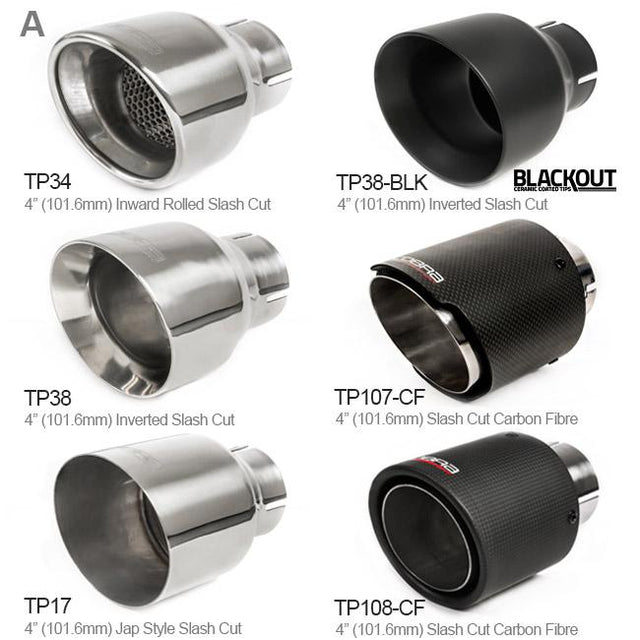 Ligne d'Echappement "Turboback" pour Honda Civic Type R (FK8) RHD (pré-GPF)