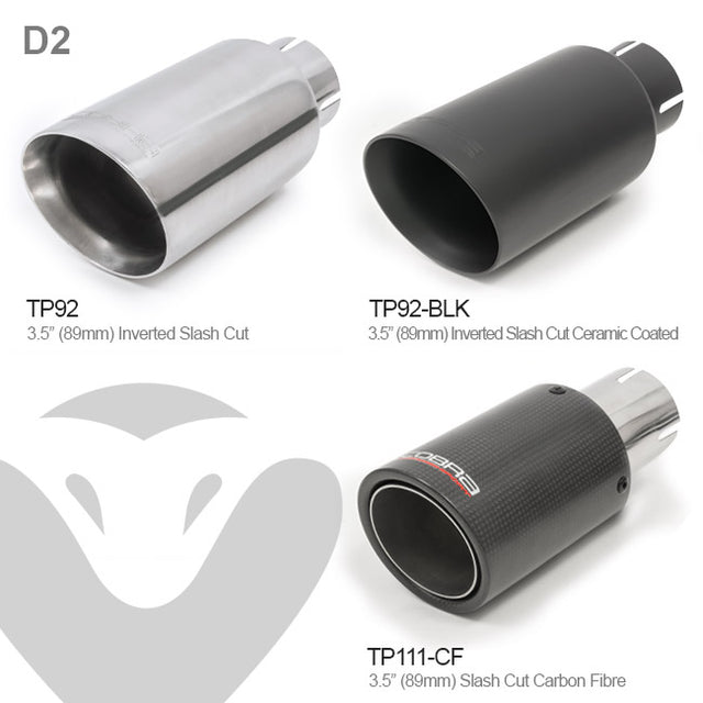Silencieux d'Echappement Arrière Venom pour Honda Civic Sport 1.5 VTEC (182 ch) (17-22)