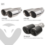 Ligne d'Echappement "Catback" pour Ford Fiesta (MK7) 1.0L EcoBoost (Zetec S)