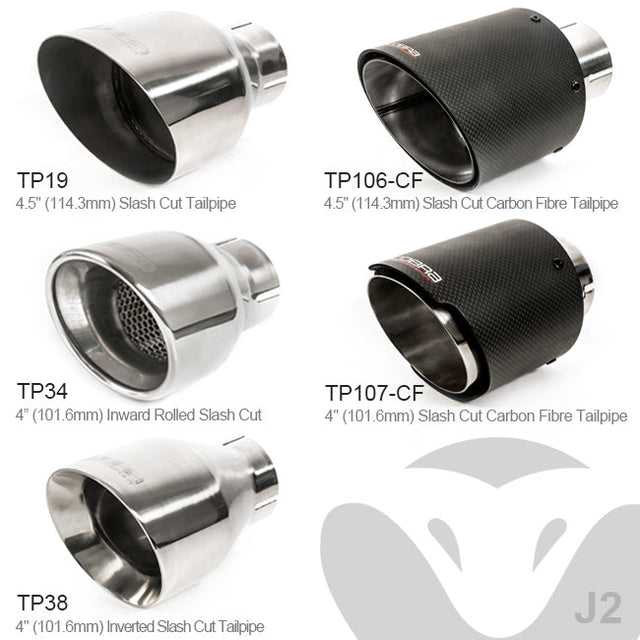 Ligne d'Echappement "Turboback" avec Catalyseur Sport pour Toyota GR Yaris 1.6