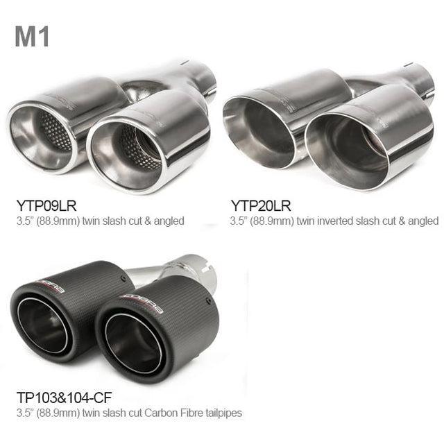 Conversion M3 Style Quadri Sortie pour BMW 330i (G20) (19>)