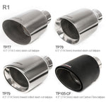 VW Golf Mk8 GTI Tailpipe Tip Options - Cobra Sport Exhausts