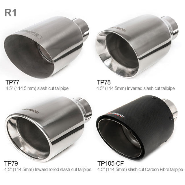 VW Golf Mk8 GTI Tailpipe Tip Options - Cobra Sport Exhausts