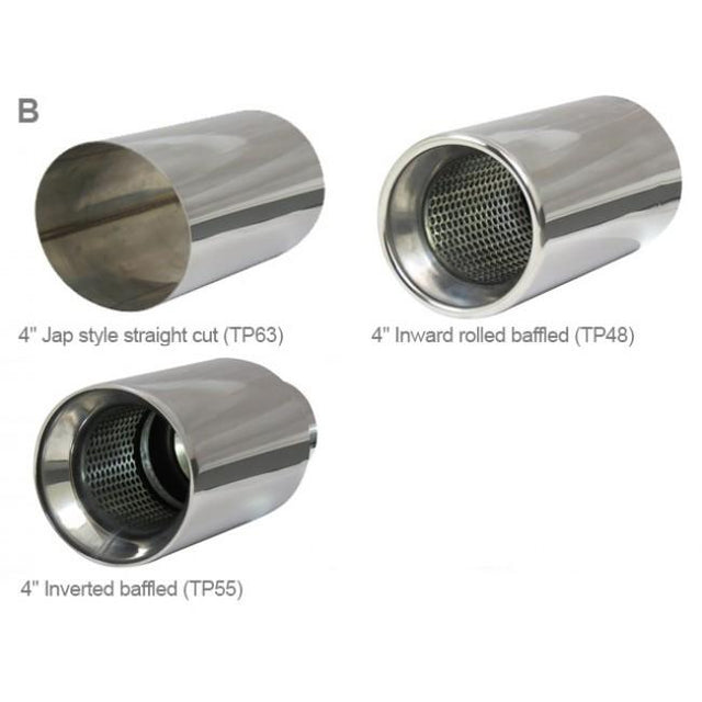 Tailpipe Options - Tailpipe Group B