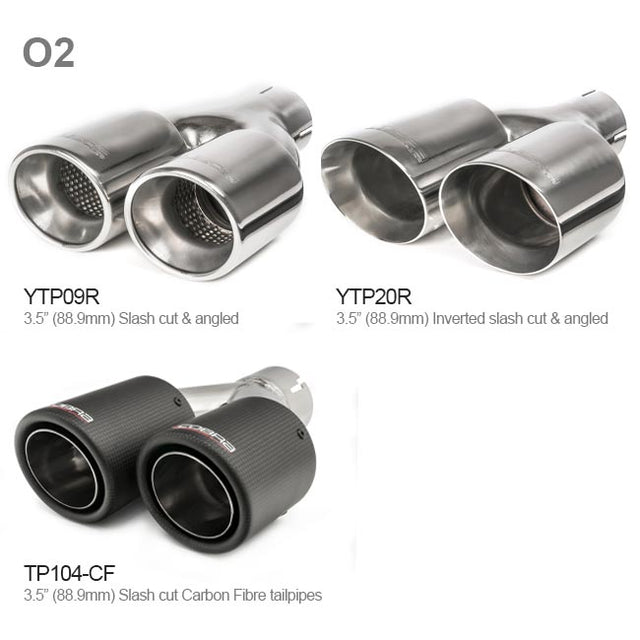 Silencieux d'Echappement Arrière Venom pour Ford Focus ST-Line 1.0L 125PS (MK4)