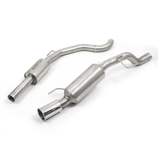 Vauxhall Corsa D SRi Resonated Cat Back Cobra Exhaust