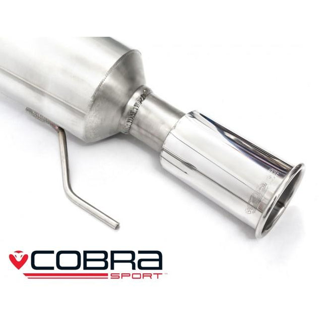 Vauxhall Corsa D SRi Resonated Cat Back Cobra Exhaust