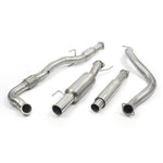 Vauxhall Corsa D SRI 3" Turbo Back Cobra Exhaust - VZ17a