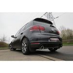 VW Golf GTI MK6 Venom Cat Back Exhaust Fitted 4