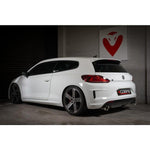 VW Scirocco R Venom Turbo Back Exhaust with Sports Cat