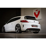 VW Scirocco R Resonated Turbo Back Exhaust with Sports Cat