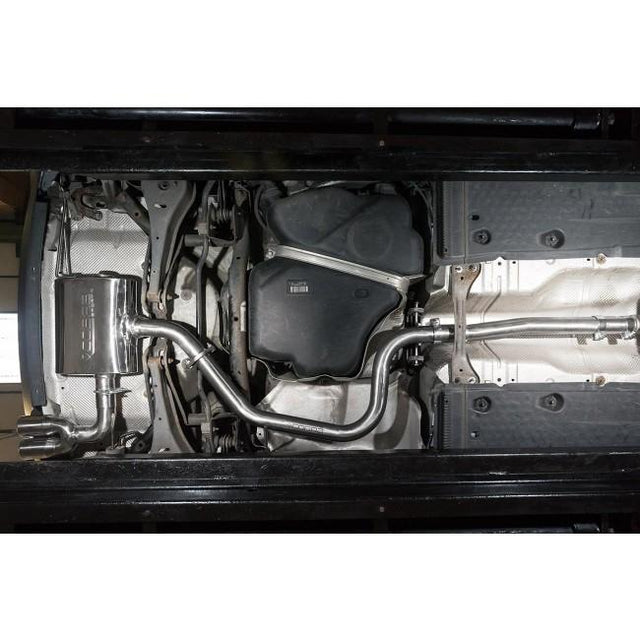 VW Golf GTD MK6 Single Exit Exhaust Fitted 4