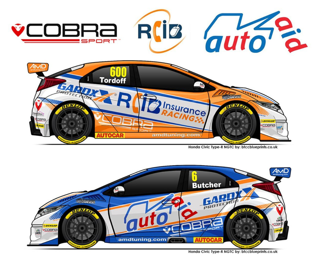 Cobra Sport AMD avec Autoaid / RCIB Insurance Racing Chasing Success a ...