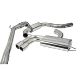 Ligne d'Echappement "Turboback" pour Audi A3 (8P) 2.0 TFSI 2WD (5 Portes Sportback)