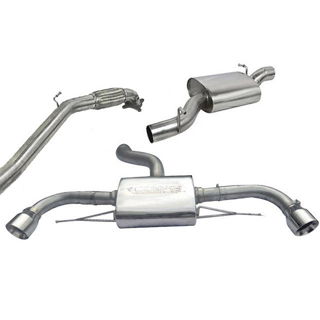 Ligne d'Echappement "Turboback" pour Audi TT (MK2) 2.0 TFSI (Quattro) 2012-14