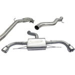 Ligne d'Echappement "Turboback" pour Audi TT (MK2) 2.0 TFSI (Quattro) 2012-14
