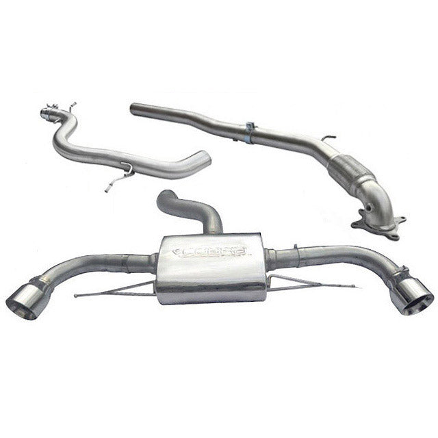 Ligne d'Echappement "Turboback" Double Sortie pour Audi TT (MK2) 1.8 / 2.0 TFSI (2WD) 2011-14