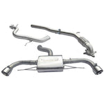 Ligne d'Echappement "Turboback" Double Sortie pour Audi TT (MK2) 1.8 / 2.0 TFSI (2WD) 2011-14