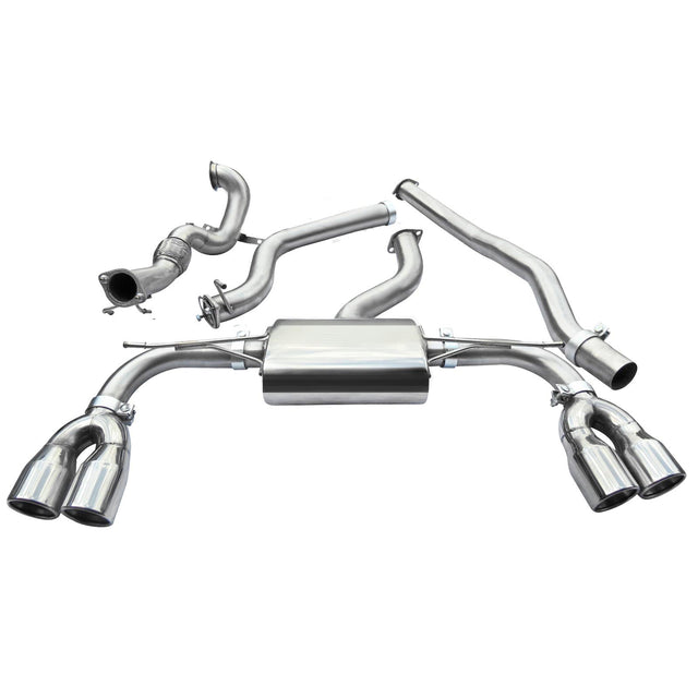 Ligne d'Echappement "Turboback" sans Valve pour Audi S3 (8V) Berline (13-18)
