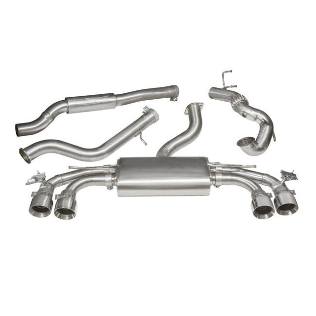 Ligne d'Echappement "Turboback" pour Audi TTS (MK3) 2.0 TFSI
