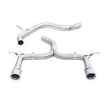 Ligne d'Echappement "Catback" Venom pour Audi TT (Mk3) 1.8 TFSI (traction avant) (pré-GPF)