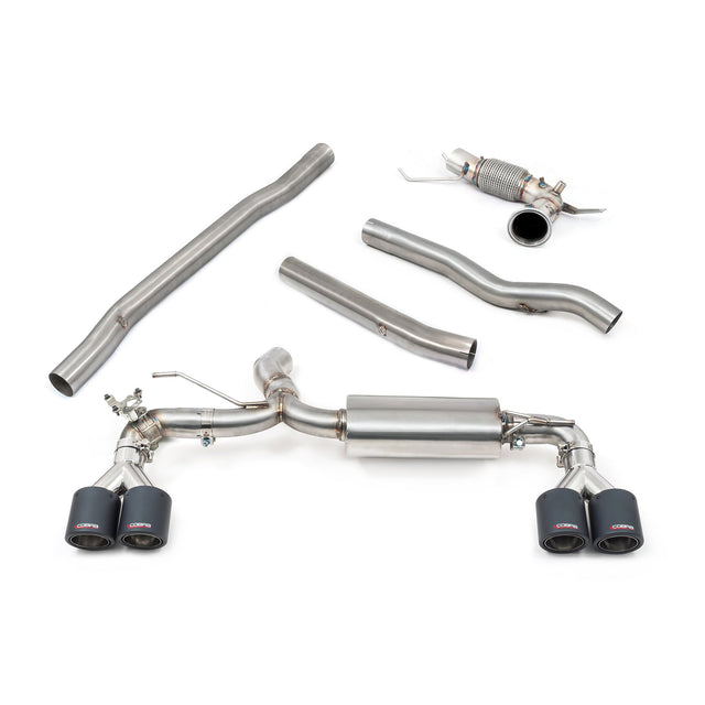 Ligne d'Echappement "Turboback" M3 Style Quadri Sortie pour BMW M135i (F40)