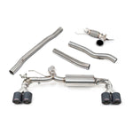 Ligne d'Echappement "Turboback" M3 Style Quadri Sortie pour BMW M135i (F40)