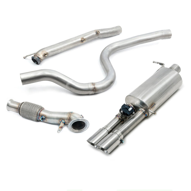 Ligne d'Echappement "Turboback" avec Valve pour Ford Fiesta (MK8) ST (2018-22)