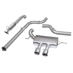 Ligne d'Echappement "Turboback" pour Ford Focus ST 250 (MK3)