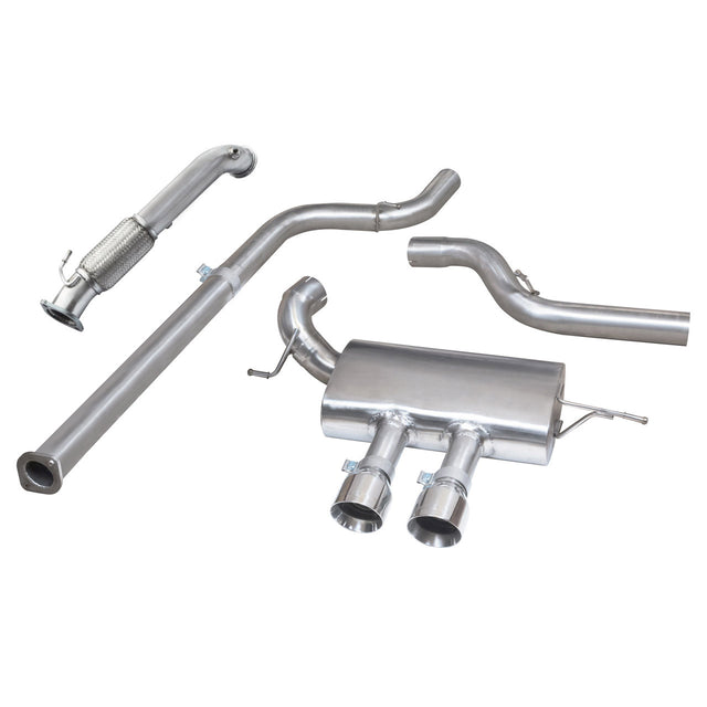 Ligne d'Echappement "Turboback" pour Ford Focus ST 250 (MK3)