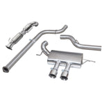 Ligne d'Echappement "Turboback" pour Ford Focus ST 250 (MK3)